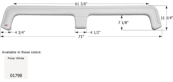 Icon Fender Skirt for Cobra Models (MPN: 01798)