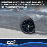 Coast To Coast Impostor Wheel Skin 18 Inch (MPN: IWCIMP407BLK)
