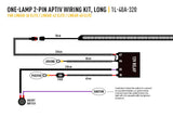 Triple-R Light Wiring Harness For LED Light Bars (MPN: 1L-40A-320)