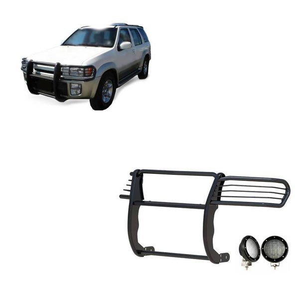 Black Horse Grille Guard Kit (MPN: 17NE23MA-PLFB)