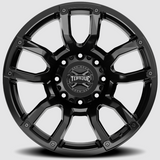 Torque Wheels 22 Inch Satin Black Impact Wheel (MPN: TW403C-22118704-25)