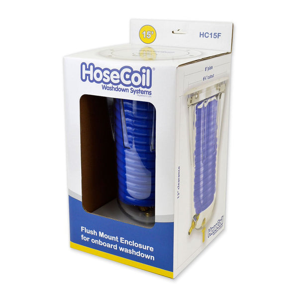 Hosecoil Coiled Boat Washdown Hose (MPN: HC15F)