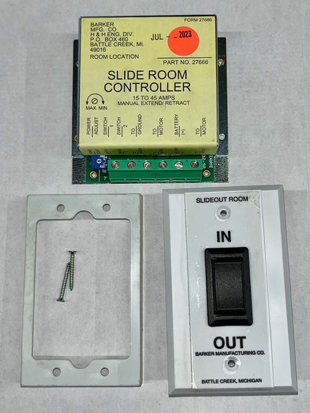 Barker Manufacturing Slide Out Control Module (MPN: 31891)