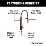 Lippert Kitchen Faucet (MPN: 2022109922)