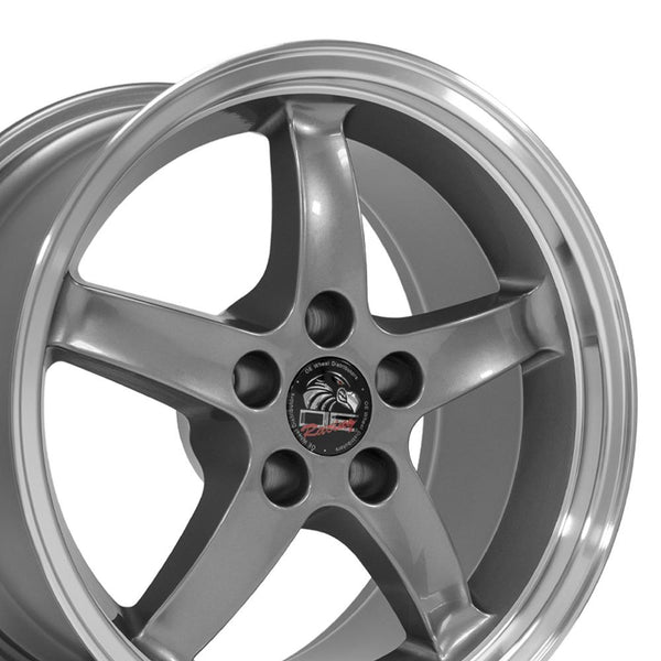 OE Wheels FR04B 17 Inch Wheel (MPN: FR04B-D17090-5450-24GM)