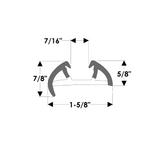 Taco SuproFlex Boat Rub Rail (MPN: V11-9991WWK60-2)