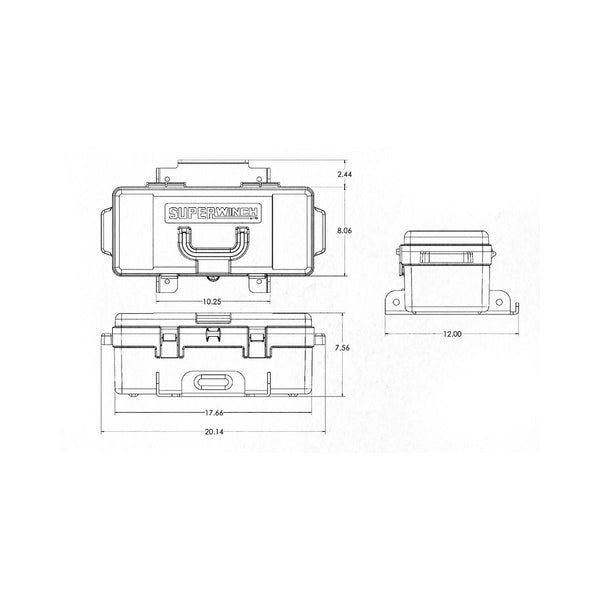 Superwinch Winch2Go Portable Electric Winch (MPN: 1140232)