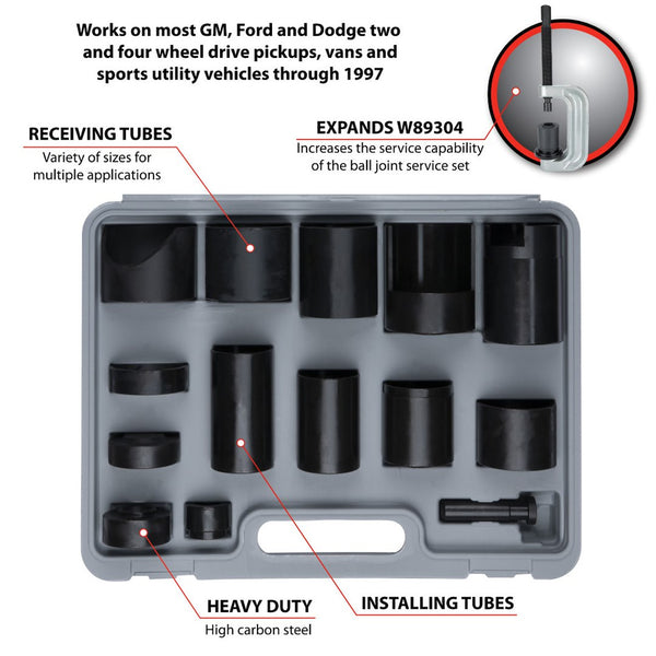 Performance Tool Ball Joint Press Adapter (MPN: W89305)