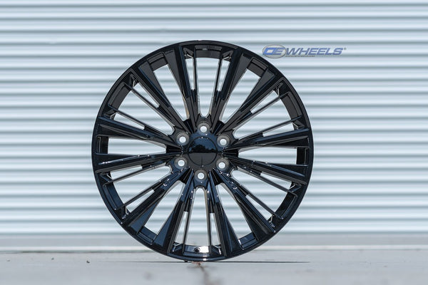 OE Wheels CA93 Gloss Black Wheel (MPN: CA93-24100-6550-28B)