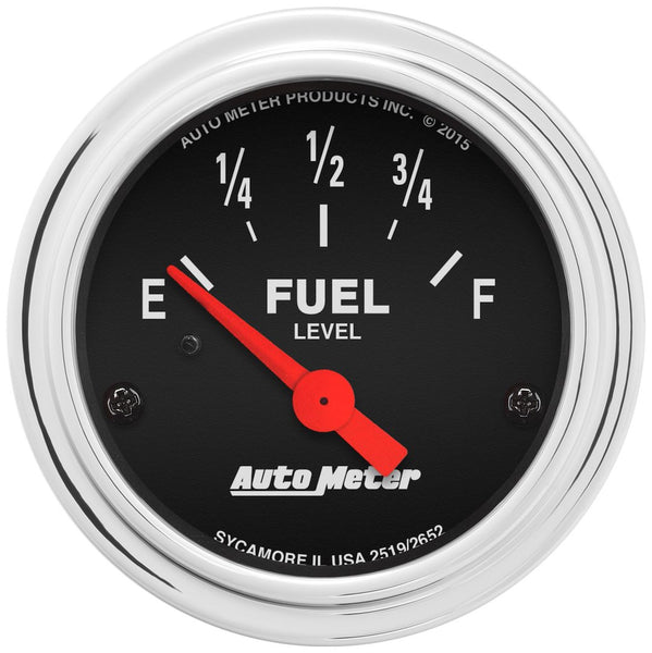AutoMeter Fuel Level Gauge (MPN: 2519)