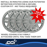 Coast To Coast 15 Inch Wheel Cover Set (MPN: IWC20515S)