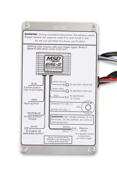 MSD Ignition 6AL-2 Control Module (MPN: 64213)