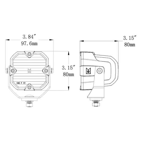 ARC Lighting Driving and Fog Light (MPN: 4211F)
