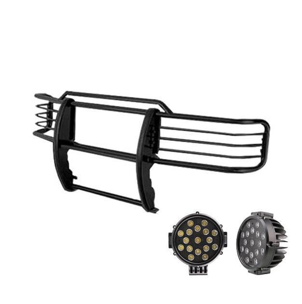 Black Horse Grille Guard Kit (MPN: 17FJ24MA-PLB)