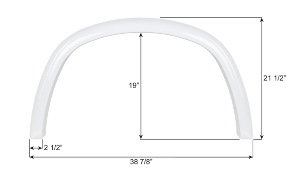 Icon Fender Skirt for Thor Motor Models (MPN: 17409)