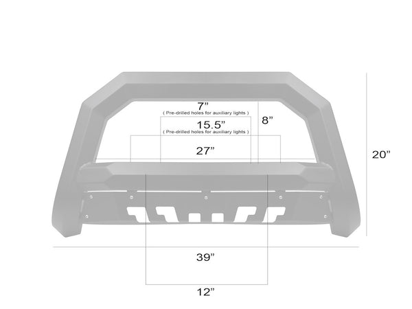 Armordillo Rayden Bull Bar (MPN: 8719923)
