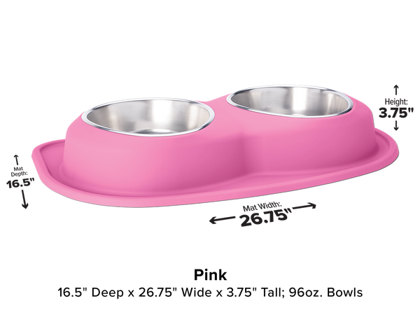 Weathertech Double Low Pet Feeding System (MPN: DL9603PK)