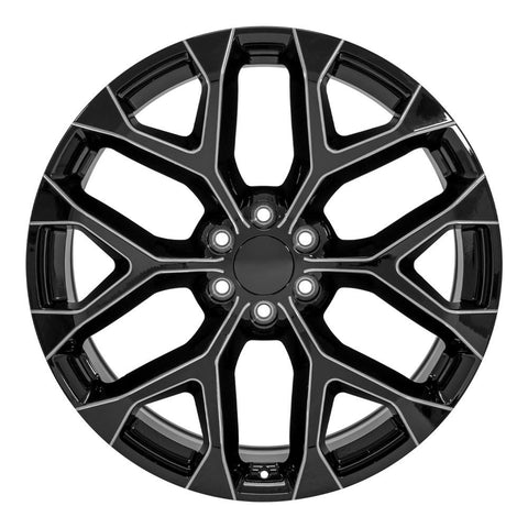 OE Wheels CV98B 24 Inch Wheel (MPN: CV98B-24100-6550-24BM)
