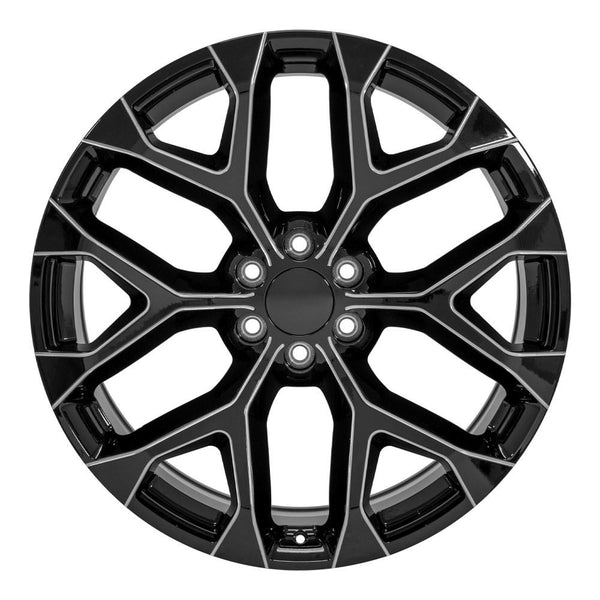 OE Wheels CV98B 24 Inch Wheel (MPN: CV98B-24100-6550-24BM)