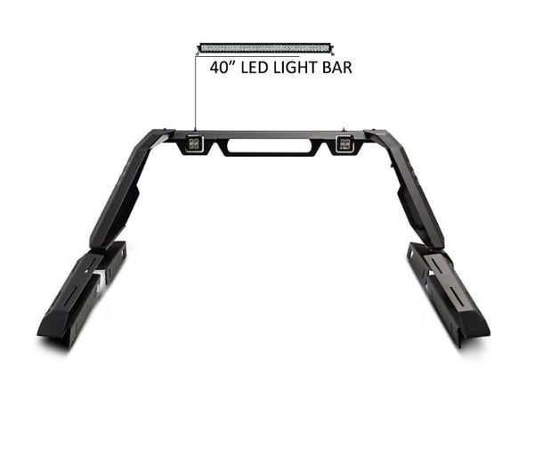 Black Horse Off Road Vigor Truck Bed Bar (MPN: VIRB02B-KIT)