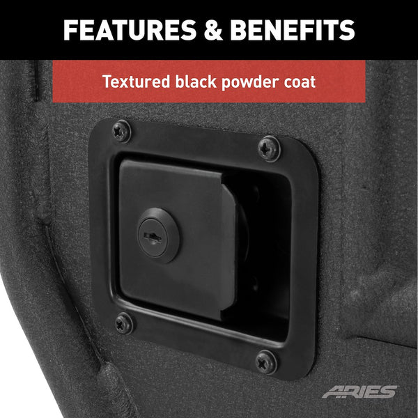 Aries Jeep Tube Doors (MPN: 25009)