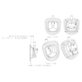 Buyers Products Multi Purpose T Handle Latch (MPN: LL9000)