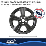 Coast To Coast Impostor Wheel Skin (MPN: IWCIMP371BLK)