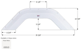 Icon Fender Skirt for Cozy Travelers Models (MPN: 15313)
