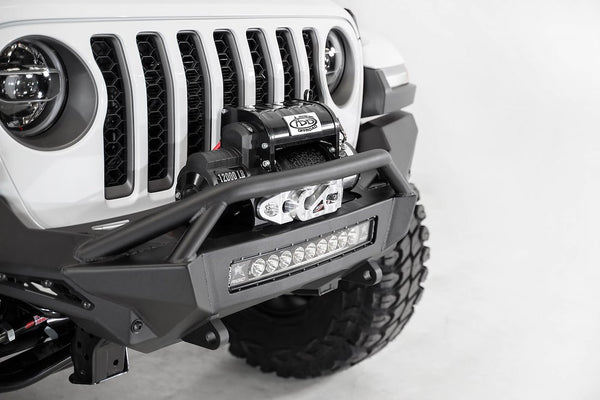 Stealth Fighter Front Bumper for Jeep Wrangler JL and Gladiator JT (MPN: F961692080103)