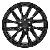 OE Wheels CA90 Gloss Black Wheel (MPN: CA90-22090-6550-28B)