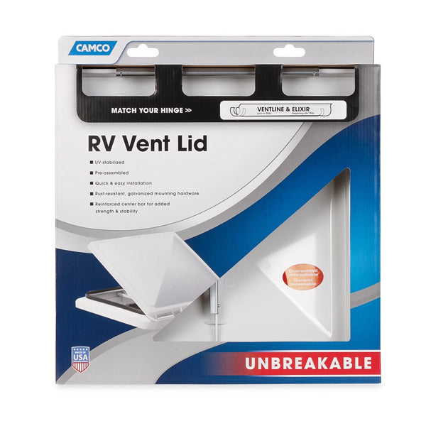 Camco Roof Vent Lid for 14 Inch x 14 Inch Vents (MPN: 40161)