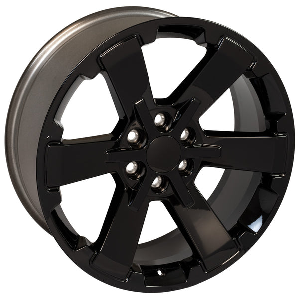 OE Wheels CV41B 22 Inch Aluminum Wheel (MPN: CV41B-22090-6550-24B)