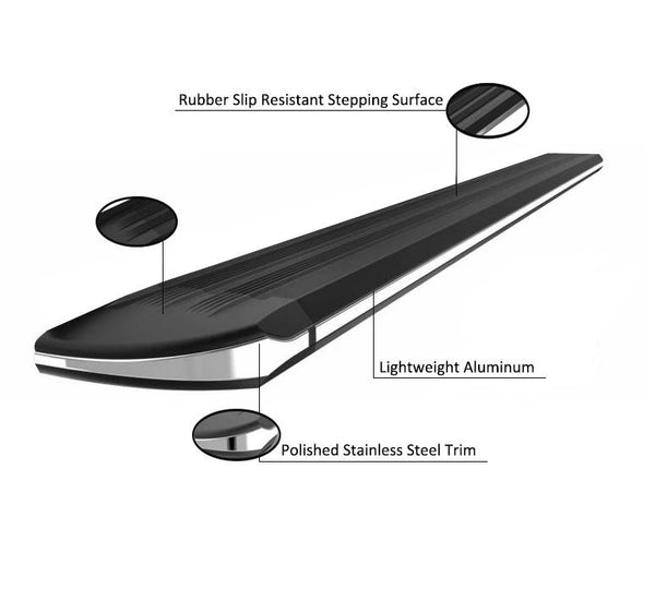Black Horse Off Road Running Board (MPN: EX-HY169)