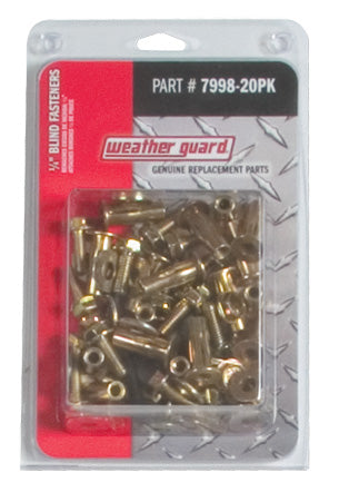 Weather Guard Blind Fastener 1/4 Inch (MPN: 7998-20PK)