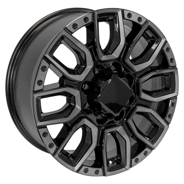 OE Wheels CV97A 20 Inch Aluminum Wheel (MPN: CV97B-20085-8180-47BMT)
