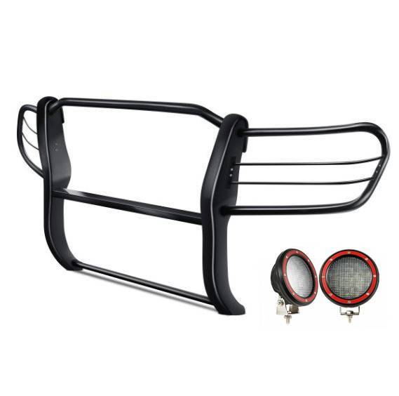 Black Horse Grille Guard Kit (MPN: 17SG598MA-PLFR)