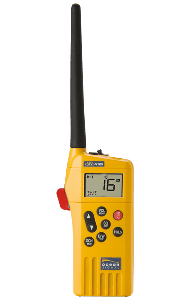 Ocean Signal SafeSea V100 Handheld VHF Radio (MPN: 720S-00585)