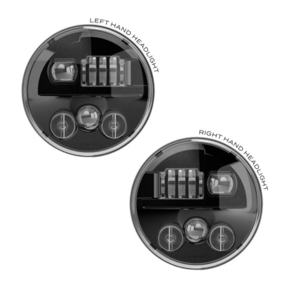 J.W. Speaker 7 Inch Round LED Headlight Assembly (MPN: 0557423)
