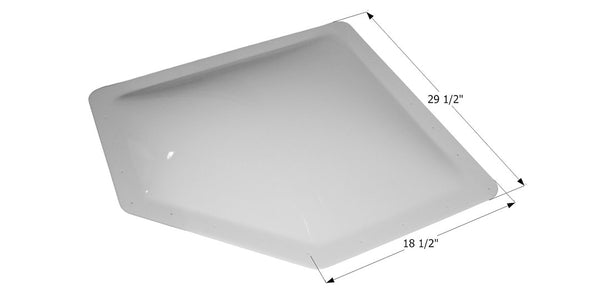 Icon Skylight 4 Inch High Bubble Dome (MPN: 12598)
