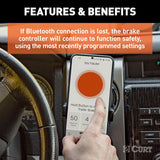 Curt Echo Wireless Trailer Brake Control (MPN: 51180)