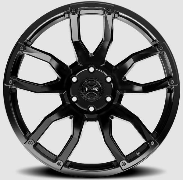 Torque Wheels 22 Inch Satin Black Impact Wheel (MPN: TW403C-22113604-38)