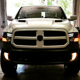 RECON Headlight Assembly With Halogen Bulbs (MPN: 264276BKC)