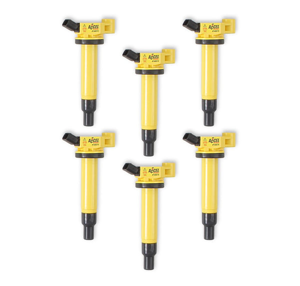 ACCEL Ignition Super Coil Set (MPN: 140074-6)