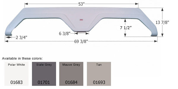 Icon Fender Skirt for Glendale Titanium Models (MPN: 01701)