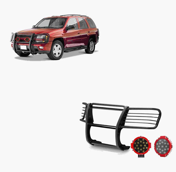 Black Horse Grille Guard Kit (MPN: 17GK26MA-PLR)