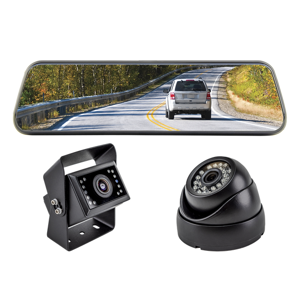 Backup Camera with Integrated Digital Mirror Cargo Vision System (MPN: FVMR-1160)