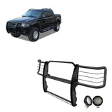 Black Horse Grille Guard Kit (MPN: 17F80218MA-PLFB)