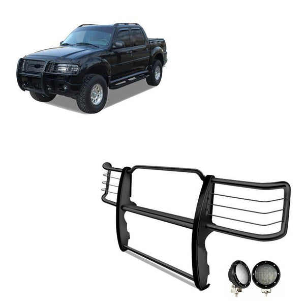 Black Horse Grille Guard Kit (MPN: 17F80218MA-PLFB)