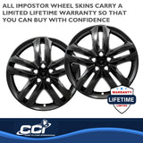 Coast To Coast Impostor Wheel Skin (MPN: IWCIMP415BLK)