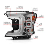 AnzoUSA LED Projector Beam Headlight Assembly (MPN: 111521)